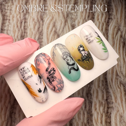 Stamping & Ombre KURS
