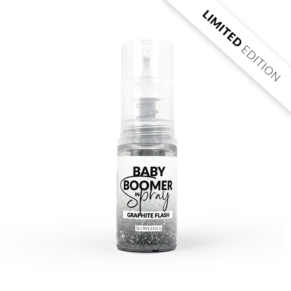 Baby Boomer Spray Graphite Flash 5g - Bilde 2